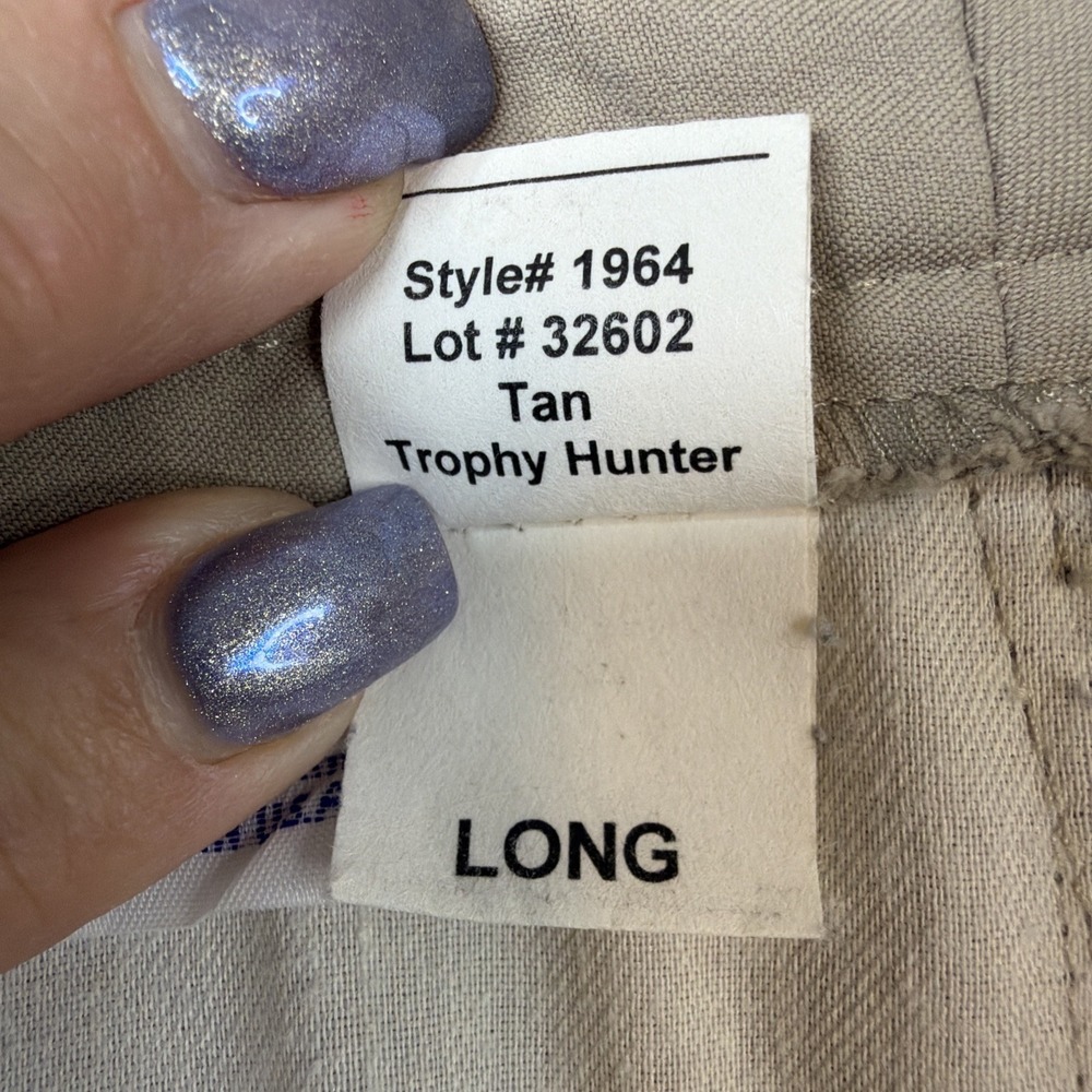 The Tailored Sportsman Trophy Hunter Breeches Women's 28 Long Tan Knee Patch - Picture 5 of 8